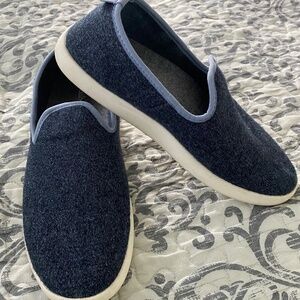 Allbirds Women's Navy Blue Wool Loungers - size 9